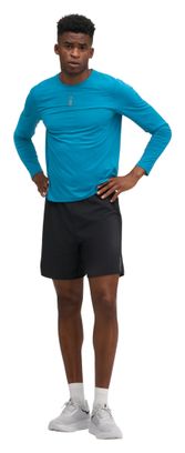 Pantaloncini 2 in 1 Hoka Glide 7in Nero Uomo