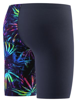 Speedo-Badehose mit Aufdruck und V-Ausschnitt, blau, für Jungen