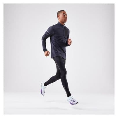 Kiprun 1/2 Zip Run 900 Warm Maglia a maniche lunghe Nero