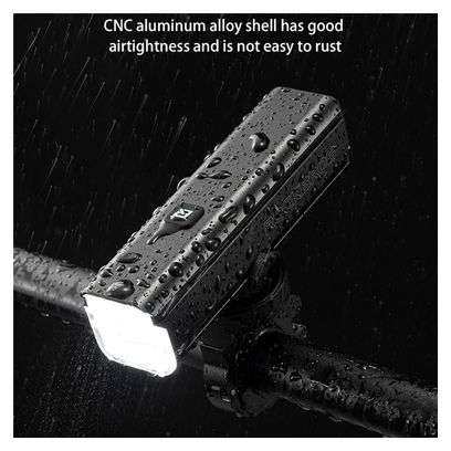 Phare de Vélo LED Brillant Lampe Torche Vélo Rechargeable