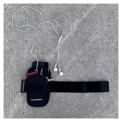 Brassard de sport pour téléphone - noir