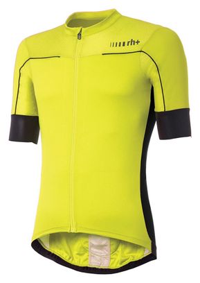 Short Sleeve Jersey Zero rh + Lapse Yellow Fluo Black
