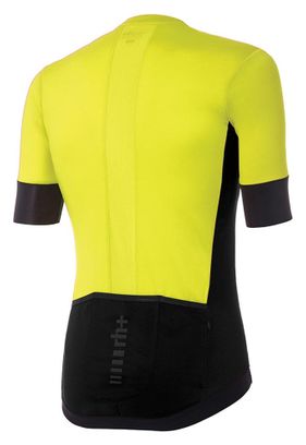 Short Sleeve Jersey Zero rh + Lapse Yellow Fluo Black