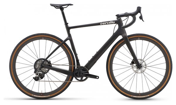 Gravel Bike Cervélo Áspero Sram Rival XPLR eTap AXS 12V 700 mm Noir Satin 2022