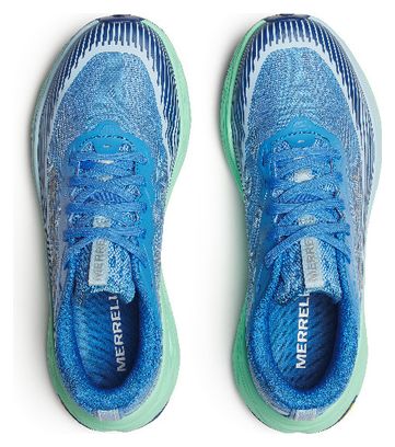 Scarpe da trail Merrell Agility Peak 6 blu/verde da donna