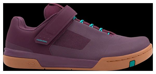 Chaussures Crankbrothers Stamp Speed Lace Violet/Bleu Turquoise