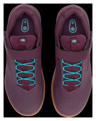 Crankbrothers Stamp Speed Lace Purple/Blue Turquoise Shoes
