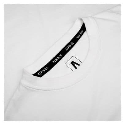 T-shirt de randonnée Alpinus Como blanc - Homme