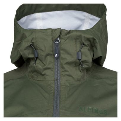 Veste imperméable de randonnée Alpinus Carniche vert - Homme