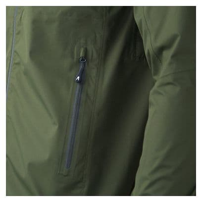 Veste imperméable de randonnée Alpinus Carniche vert - Homme