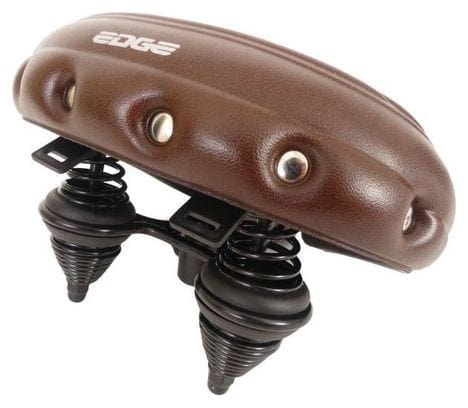 EDGE Selle De Vélo Urban Xl Wave - Marron