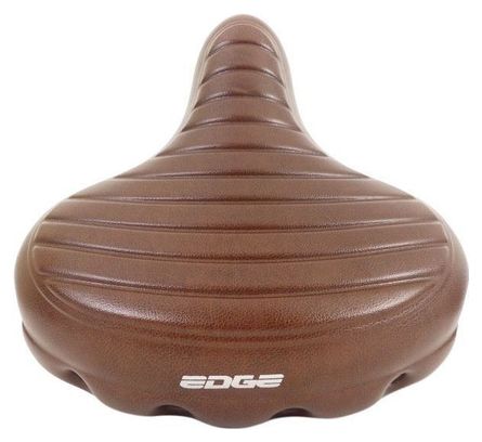 EDGE Selle De Vélo Urban Xl Wave - Marron