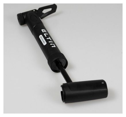 Gonfleur Mini Ergonomique Valve Réversible Noir