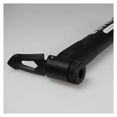 Gonfleur Mini Ergonomique Valve Réversible Noir