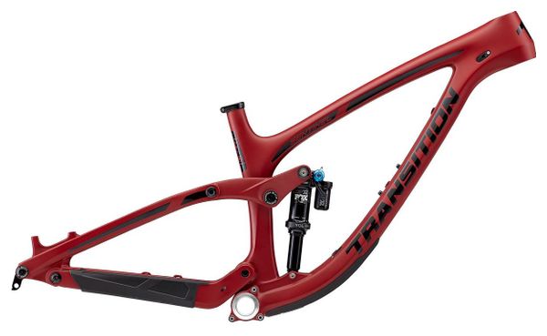 Transition Sentinel Carbon 29 &#39;&#39; Cuadro MTB | Fox Racing Shox DPX2 Performance Elite | Rojo / Negro 2019