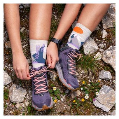 Calzini BV Sport Trek Summit in Lyocell, Dolomiti, Grigio