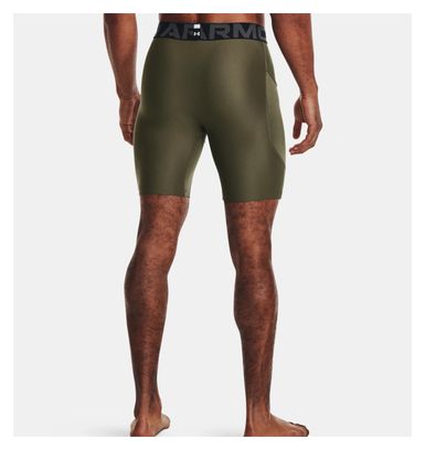 Cuissard de compression Under Armour HeatGear Khaki Homme