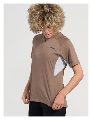 Unisex Spiuk All Terrain Short Sleeve Shirt Beige