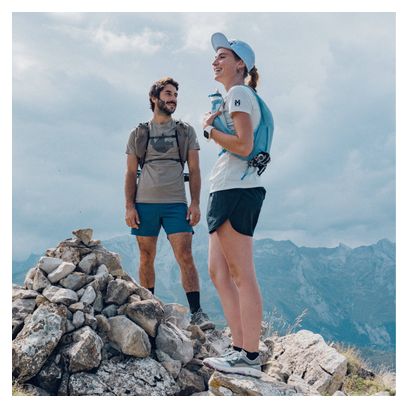 Pantalón corto de trail running Mijo Intense para mujer Negro