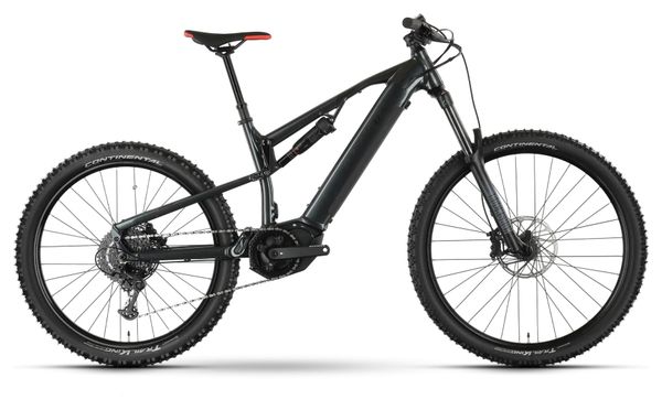 Raymon TrailRay 160E 7.0 SE MTB elettrica a sospensione totale Tektro M350 9S 630Wh MX (29/27.5'') Nero 2024