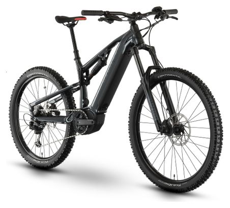 Raymon TrailRay 160E 7.0 SE MTB elettrica a sospensione totale Tektro M350 9S 630Wh MX (29/27.5'') Nero 2024