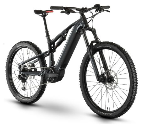 Raymon TrailRay 160E 7.0 SE BTT eléctrica con suspensión total Tektro M350 9S 630Wh MX (29/27.5'') Negro 2024