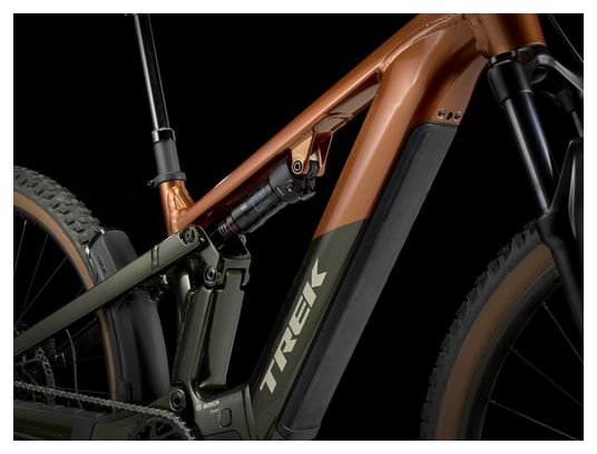 Trek Powerfly+ FS 4 Electric MTB Shimano Cues 10S 600Wh 27.5'' Orange/Green Gen 4