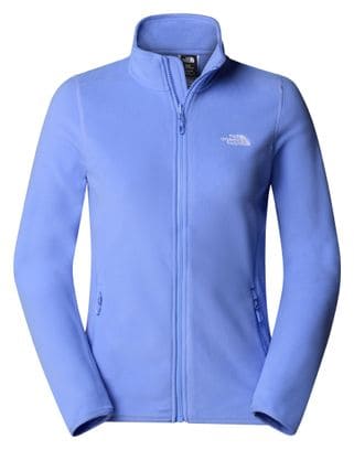 The North Face 100 Glacier Full Zip Fleecejacke Blau Damen