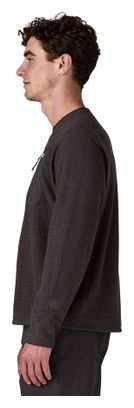 Uomo Patagonia R1 Air Crewneck Polar Fleece Nero