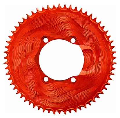 Alugear Round Narrow-Wide 110 BCD 4 Hole Asymmetrical Shimano 1x12