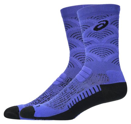Chaussettes hautes Asics Performance Run Crew Violet