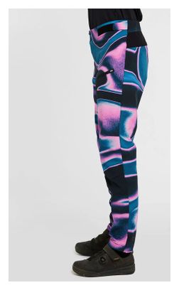 Pantalon Dharco Ather Noir Rose Femme
