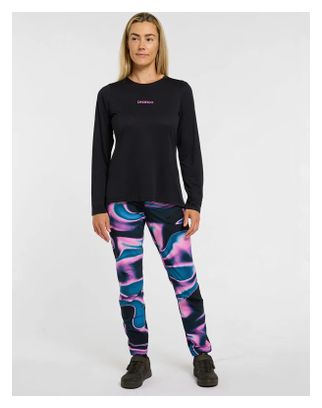 Pantalon Dharco Ather Noir Rose Femme