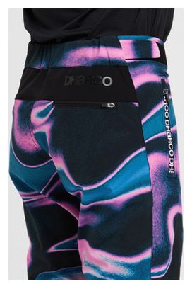 Pantalon Dharco Ather Noir Rose Femme
