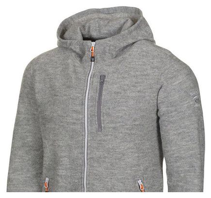 Ivanhoe vest Titus Hoodie pour homme  laine - Gris Marl - Gris