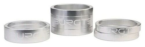 Burgetec Kit Steering Spacers Silver
