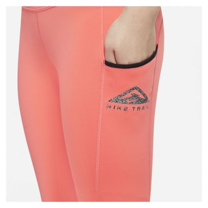 Nike Epic Luxe Trail Womens Long Tights Red