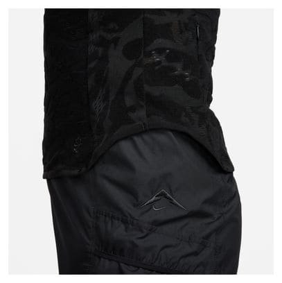Camiseta Térmica Nike Dri-Fit Trail 1/2 Zip Negra, Mujer