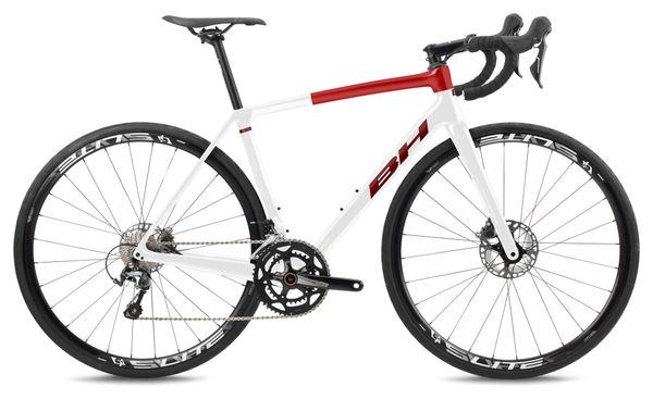BH SL1 2.0 Bicicleta de carretera Shimano Tiagra 10V 700 mm Blanco/Rojo 2023