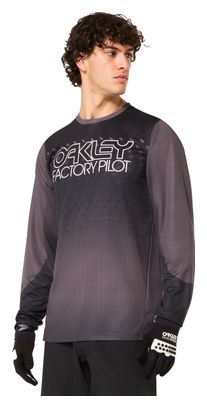 Oakley Seeker Gradient Long Sleeve Jersey Grey