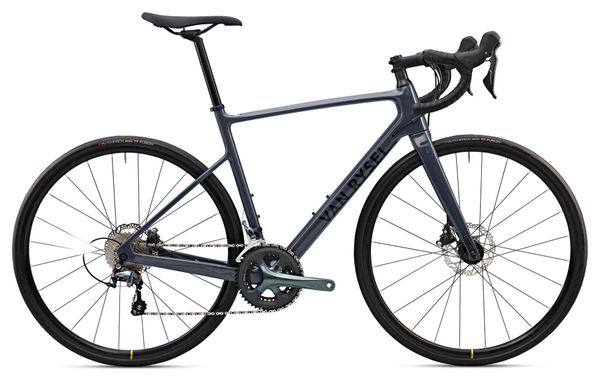 Racefiets Van Rysel NCR CF Shimano Tiagra 10V 700mm Grijs 2023