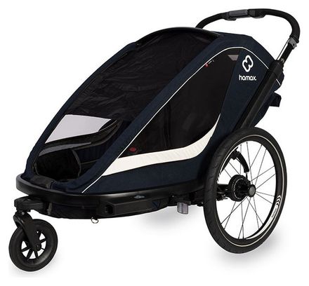 Hamax Breeze One Child Trailer Blue White