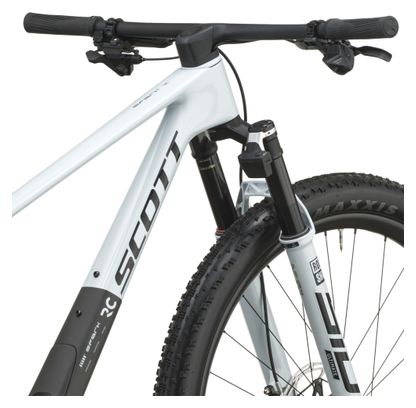 VTT Tout-Suspendu Scott Spark RC World Cup Sram 12V 29'' Cumulus White / Carbon Black Blanc Noir  2027