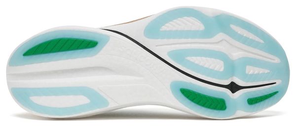 Saucony Endorphin Azura NYC Running Shoes for Men, White/Gold