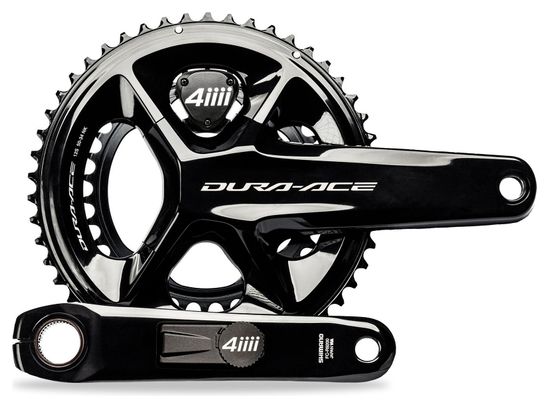 4iiii Precision 3+ Pro Dual Side Powermeter Crankset - Shimano Dura-Ace FC-R9200 54/40T 12S Black