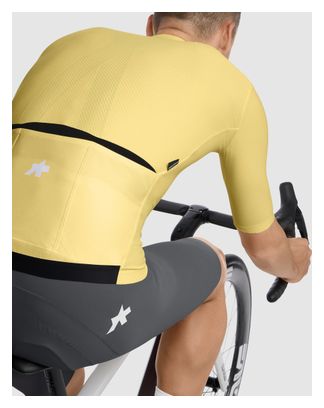 Assos Equipe R S11 Kurzarm-Trikot für Herren, gelb