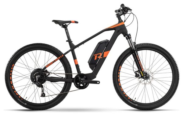 Raymon HardRay E Seven 2.0 Electric Hardtail MTB Shimano Altus 9S 400 Wh 27.5 Black Orange 2021