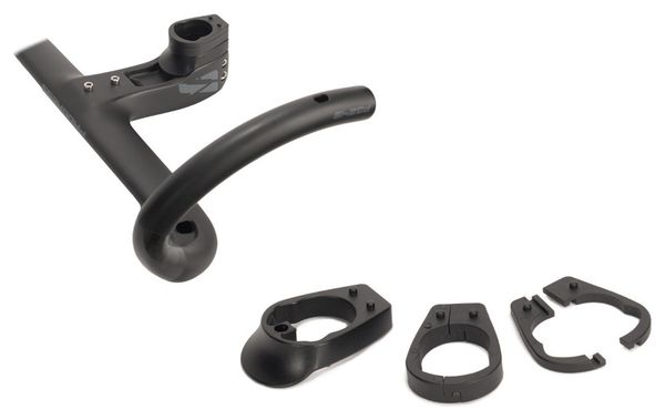 Combo cintre/potence Progress PG-245 Carbon Cockpit 42cm Noir 80mm