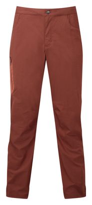 Mountain Equipment Pantalón de Escalada Anvil Rojo Regular