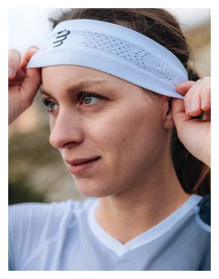 Compressport Thin On/Off Hoofdband Wit